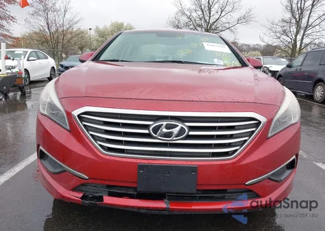 2016 Hyundai Sonata Se from USA, damaged, VIN 5NPE24AF7GH391820